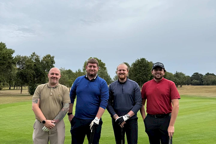 Attendees at Gleeson Charity Golf event