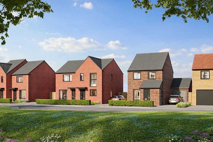 Gleeson Homes CGI street scene