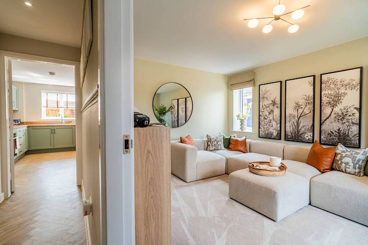 Gleeson Longford show home living room