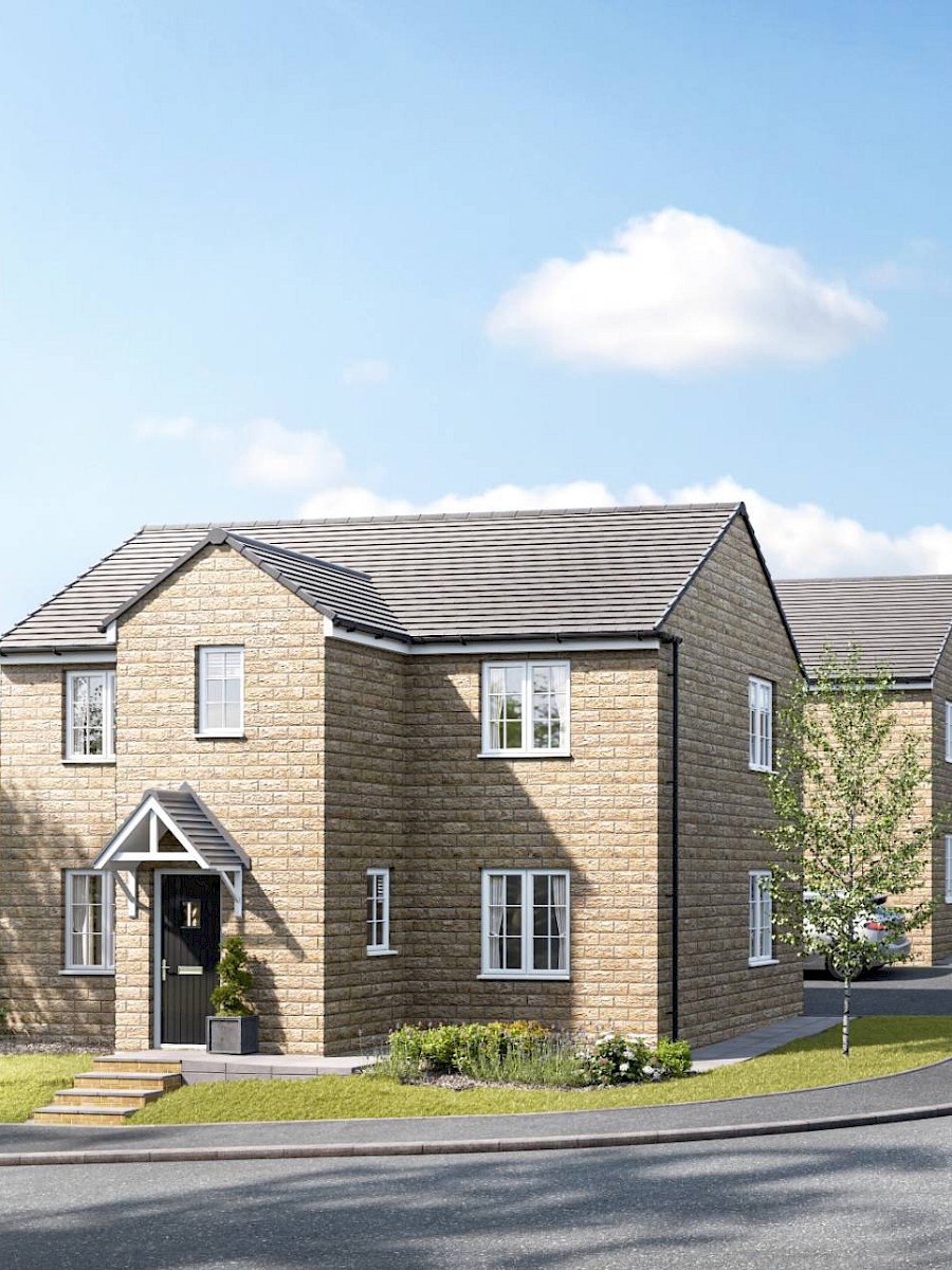 Danum Glade CGI Street Scene