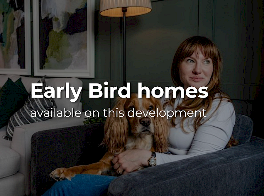 Early Bird homes available on this development