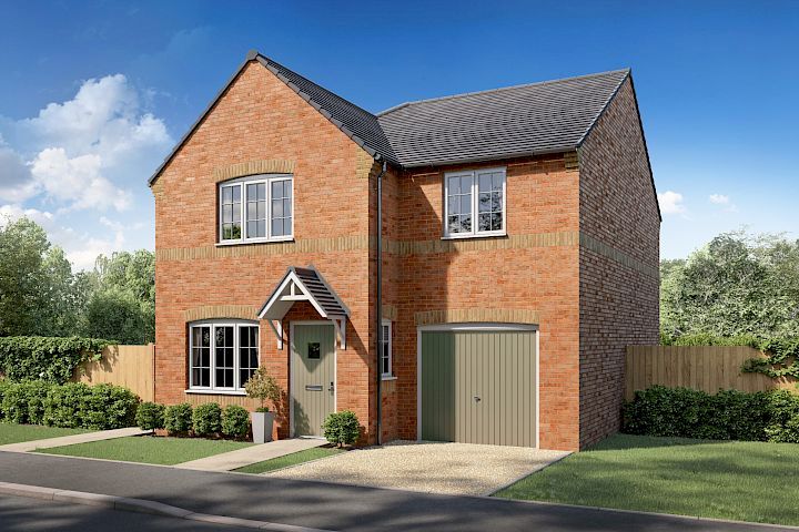 CGI image of a Blessington house style